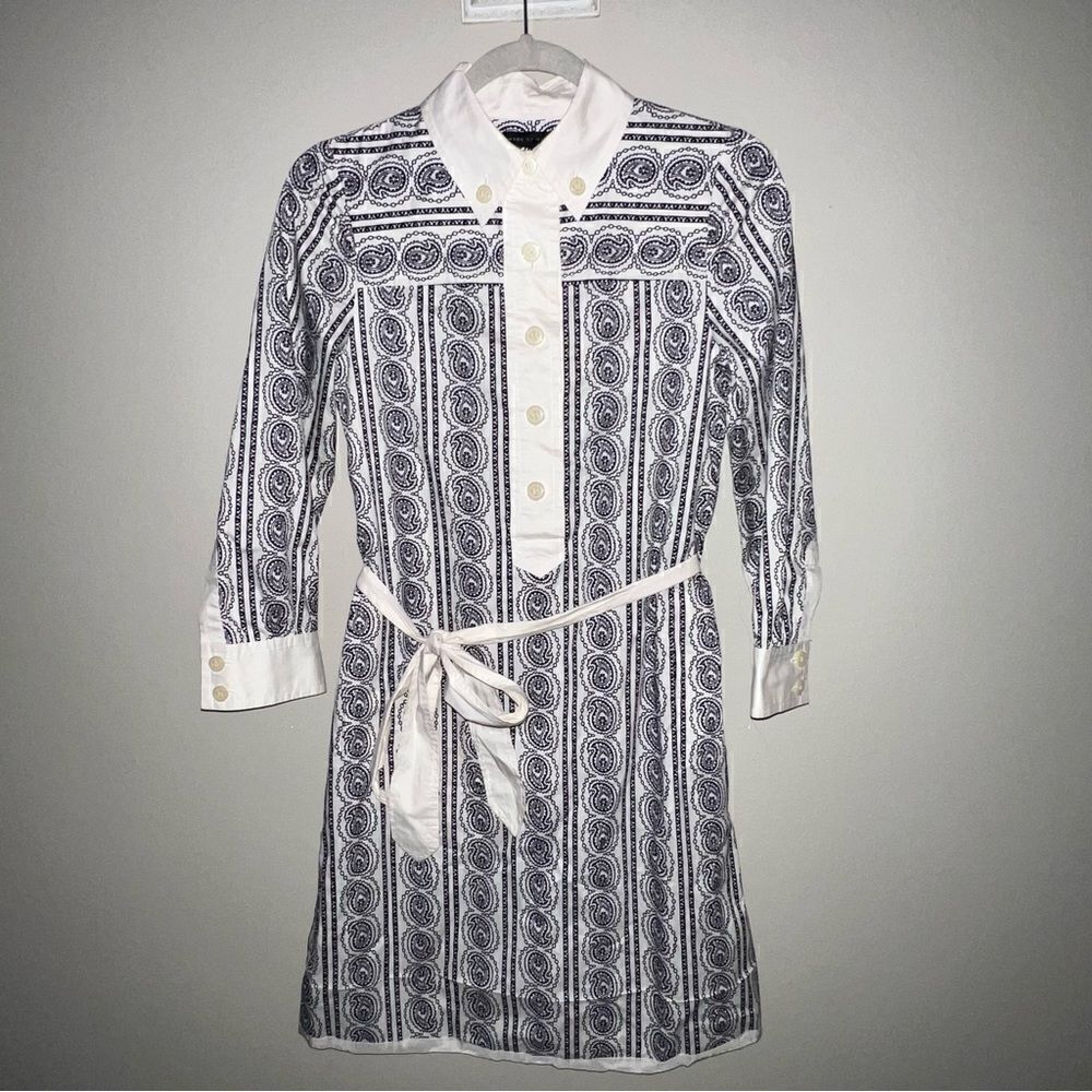 Marc by Marc Jacobs Paisley Longsleeve Dress - Sz 0